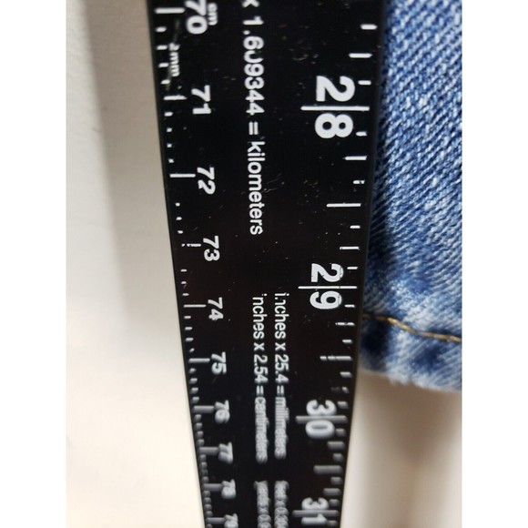 Lee Jeans Mens Size 32x30 Blue Med Wash Denim Straight Leg - Picture 3 of 6